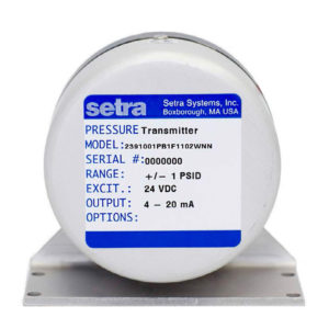 Setra Systems - 239 - Differansetrykkgiver, stor nøyaktighet 17