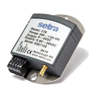 Setra Systems - 278 - Barometertrykkgiver , robust og langtidsstabil VDC utgang 5